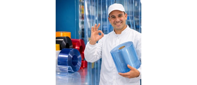 Cortinas de lamas de PVC: qué son, tipos de cortinas de lamas y aplicaciones